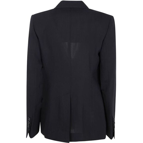 ANN DEMEULEMEESTER Jackets & Blazers - ANN DEMEULEMEESTER Women's Tailored Single-Vent Blazer Jacket Women BLACK Coats